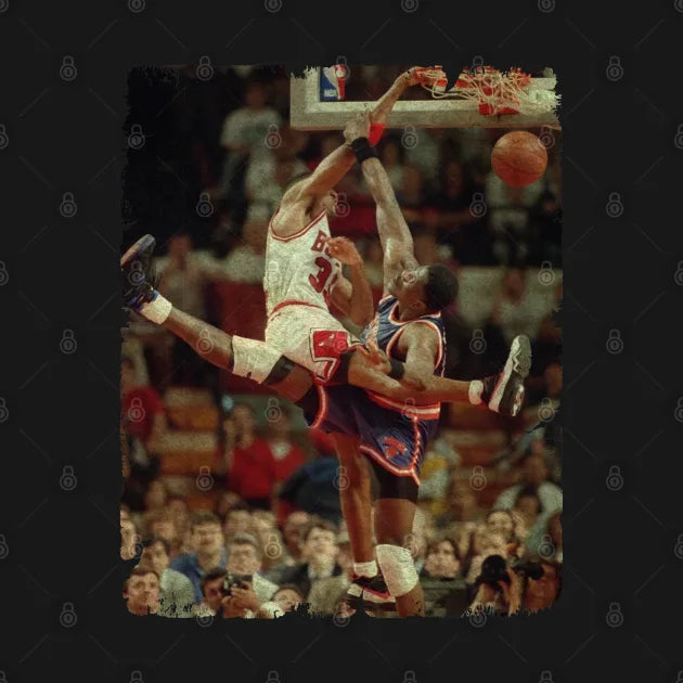 Scottie Pippen Vs Patrick Ewing T-Shirt
