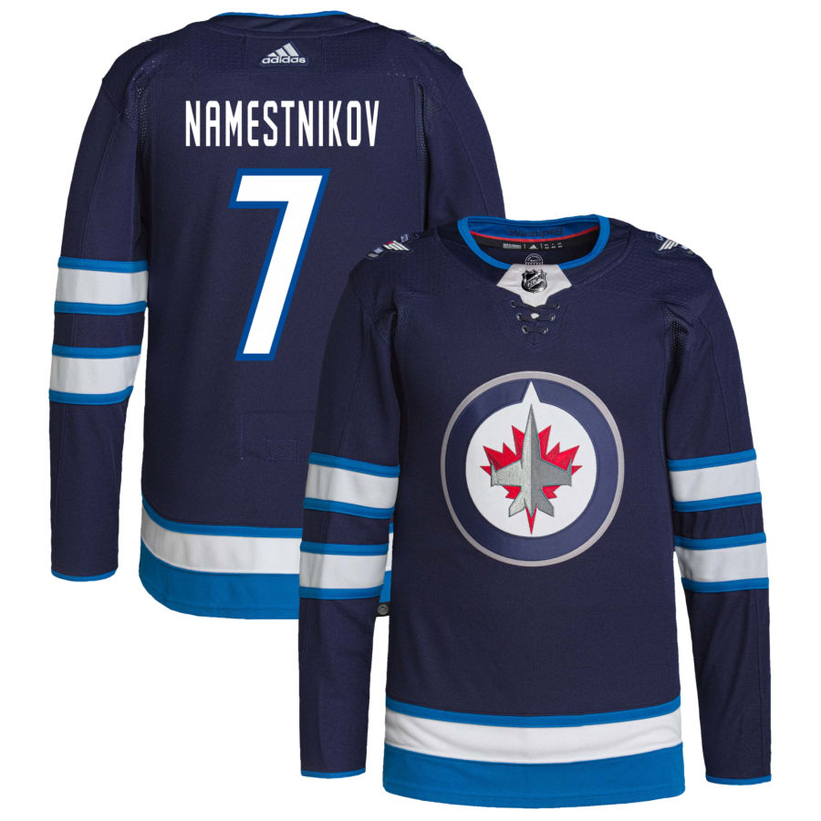 Vladislav Namestnikov Winnipeg Jets Home Authentic Pro Jersey - Navy