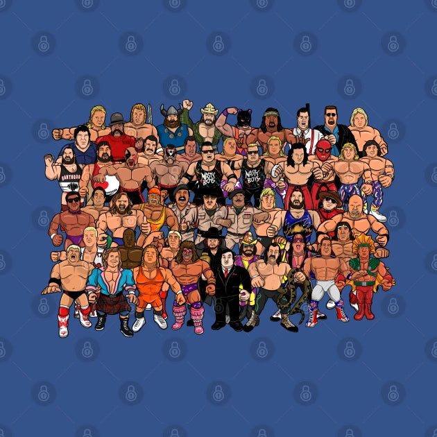 1991 Wrestling Roster Hoodie
