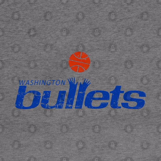 Washington Bullets Vintage Grunge Hoodie