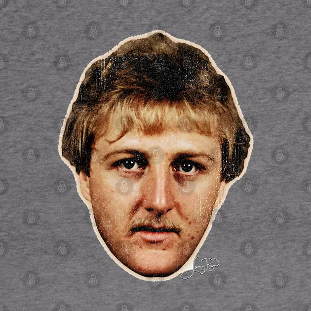 Larry Bird Big Face Hoodie