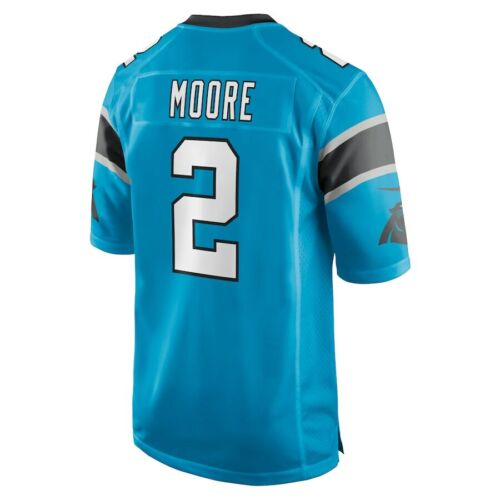 Men's Carolina Panthers ?DJ Moore Game Jersey Blue