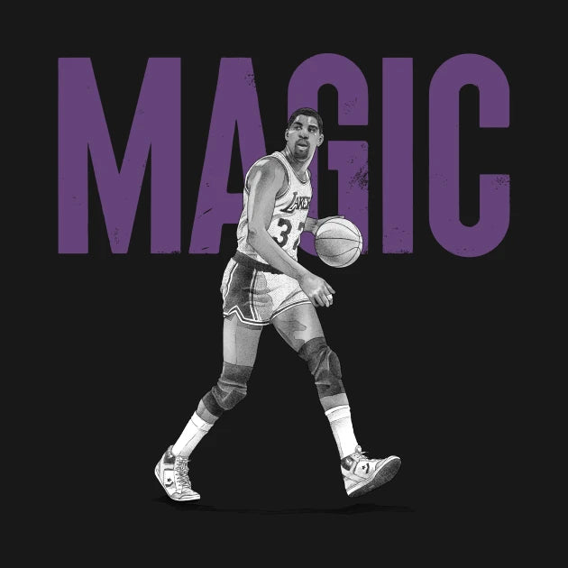 Magic Johnson Purple 86 Hoodie