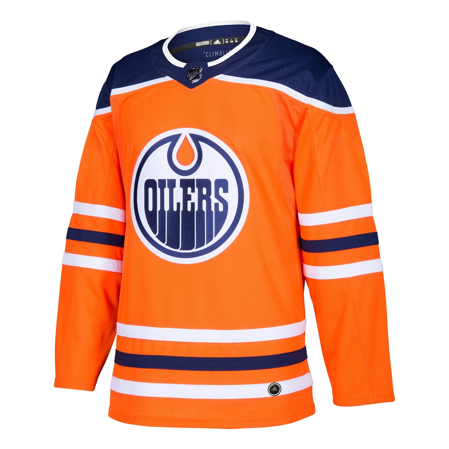 Edmonton Oilers Home Authentic Blank Jersey - Orange