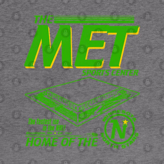 Defunct The Met Arena Minnesota North Stars Hockey Team Hoodie