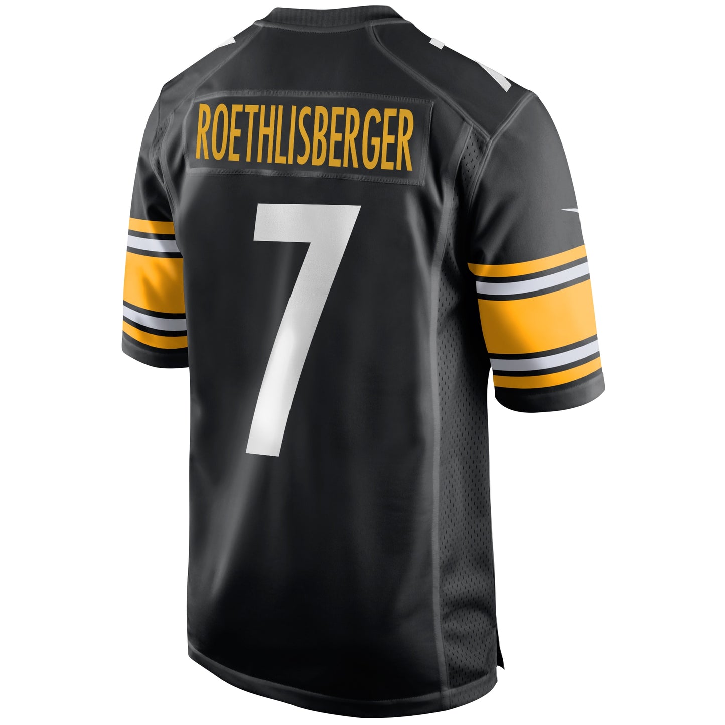 Ben Roethlisberger Pittsburgh Steelers Team Game Jersey - Black