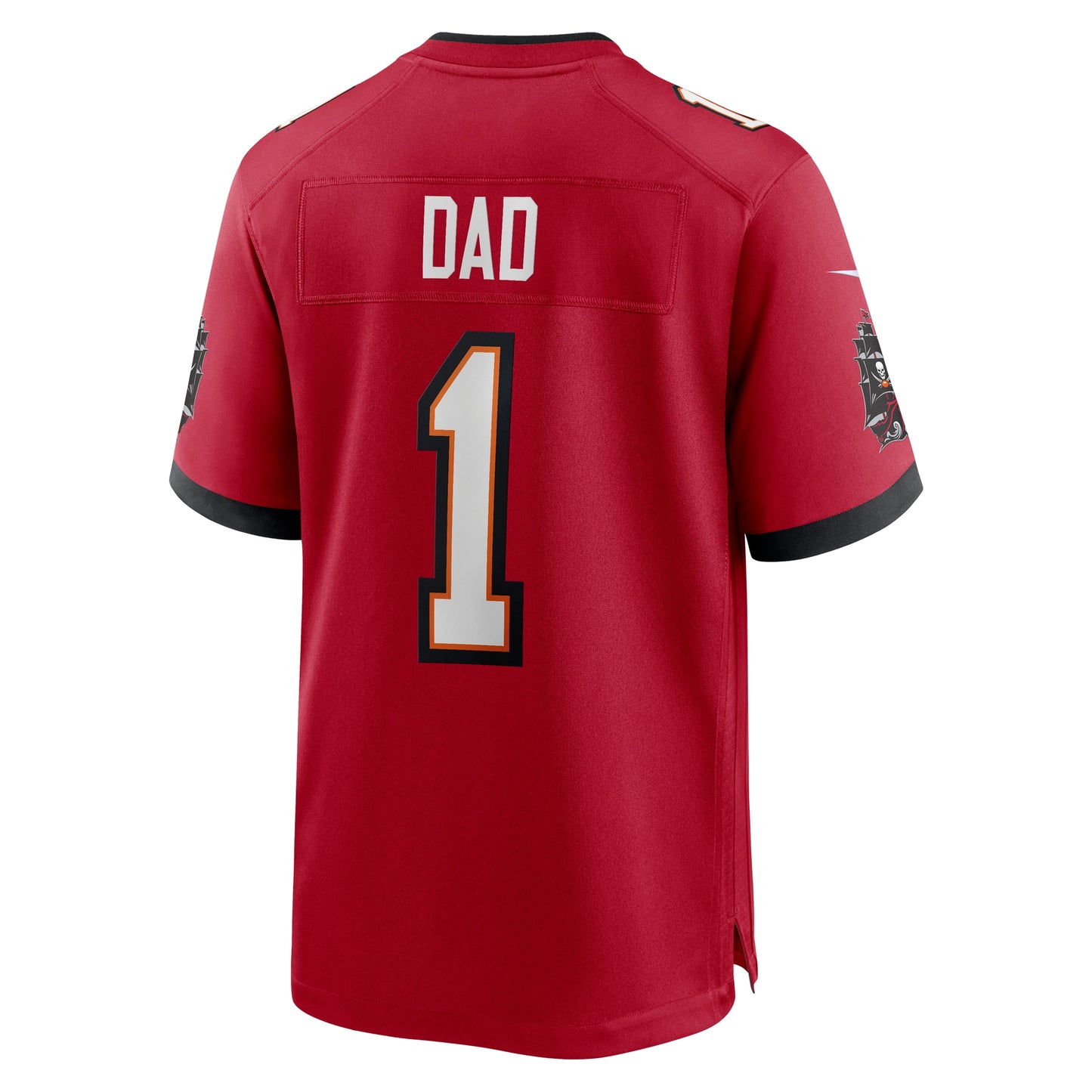 Number 1 Dad Tampa Bay Buccaneers Game Jersey - Red