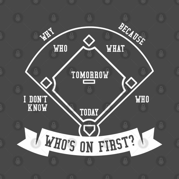 Who'S On First T-Shirt