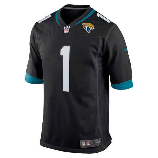 Men's Jacksonville Jaguars Travis Etienne Jr. Game Jersey - Black