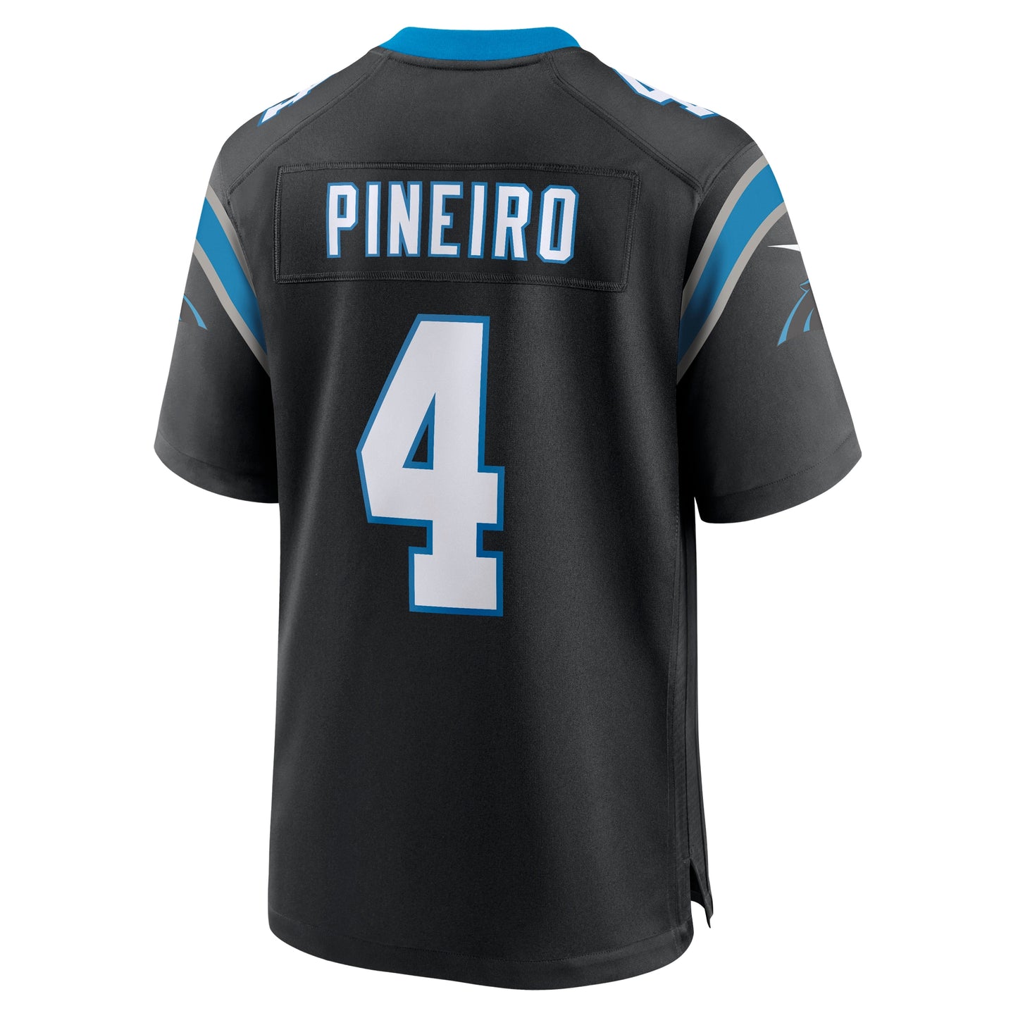 Eddy Pineiro Carolina Panthers Team Game Jersey - Black