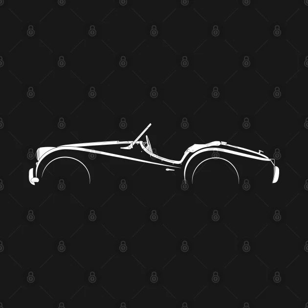 Triumph Tr3A Silhouette Hoodie