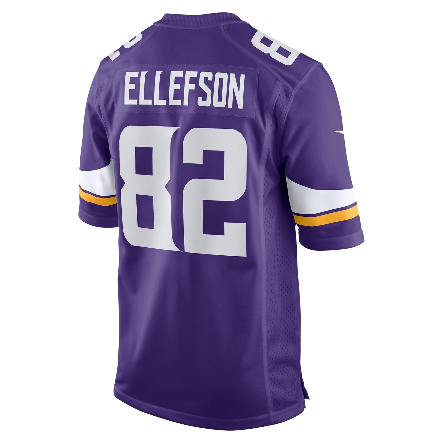 Ben Ellefson Minnesota Vikings Game Jersey - Purple