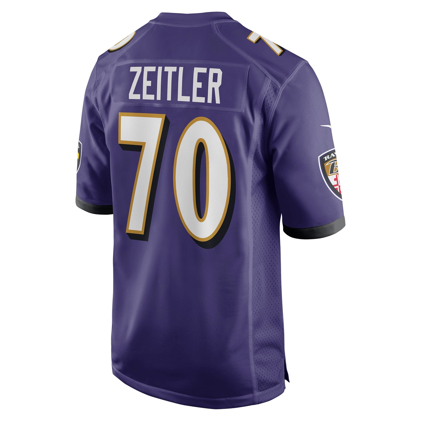 Kevin Zeitler Baltimore Ravens Game Jersey - Purple