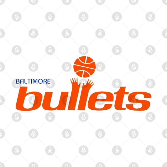 Baltimore Bullets Retro Defunct Nba Team Fan Art T-Shirt