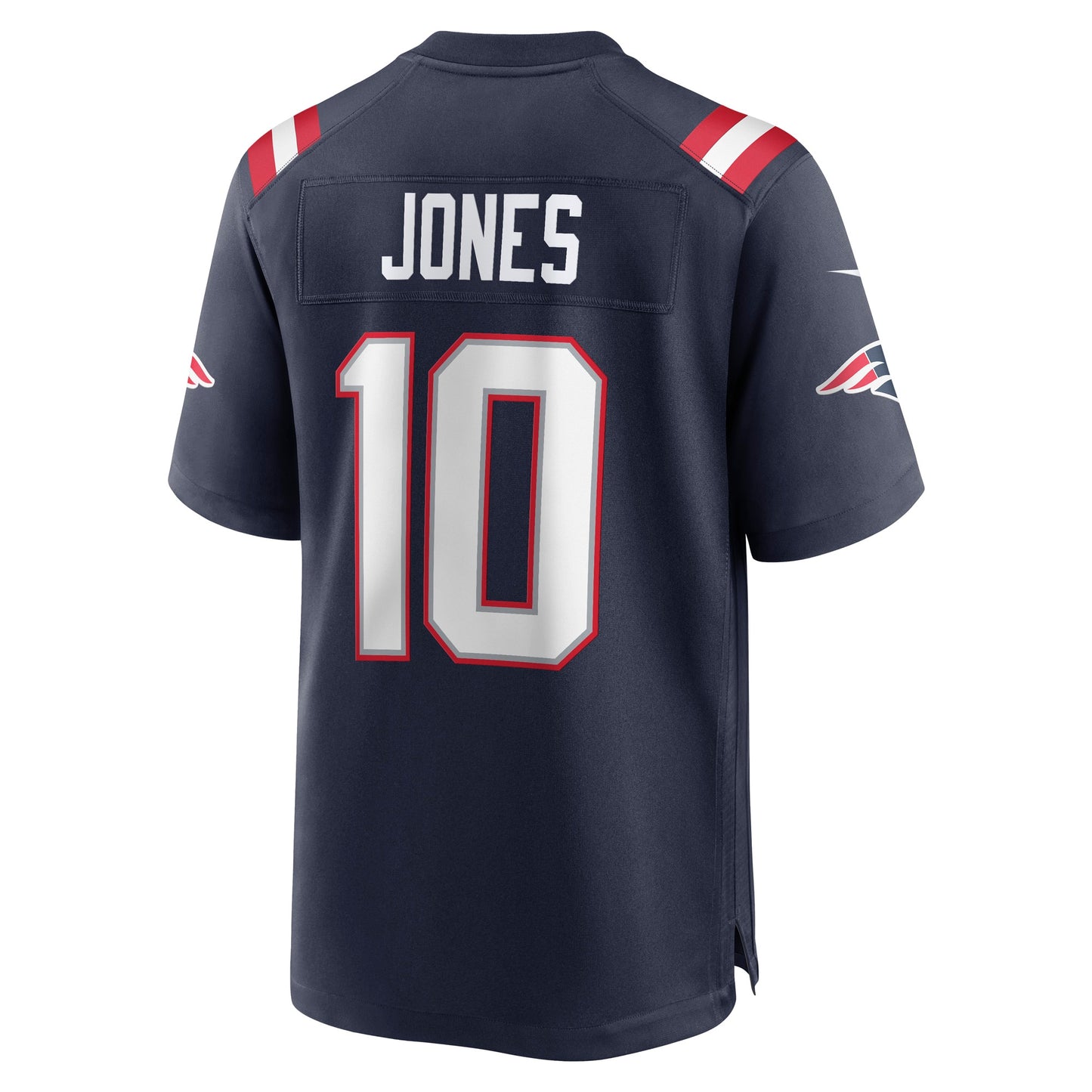 Mac Jones New England Patriots Player Game Jersey - Navy