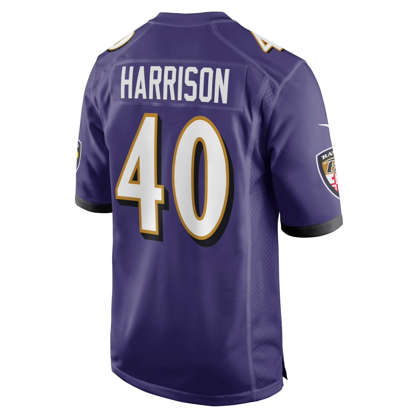 Malik Harrison Baltimore Ravens Game Jersey - Purple