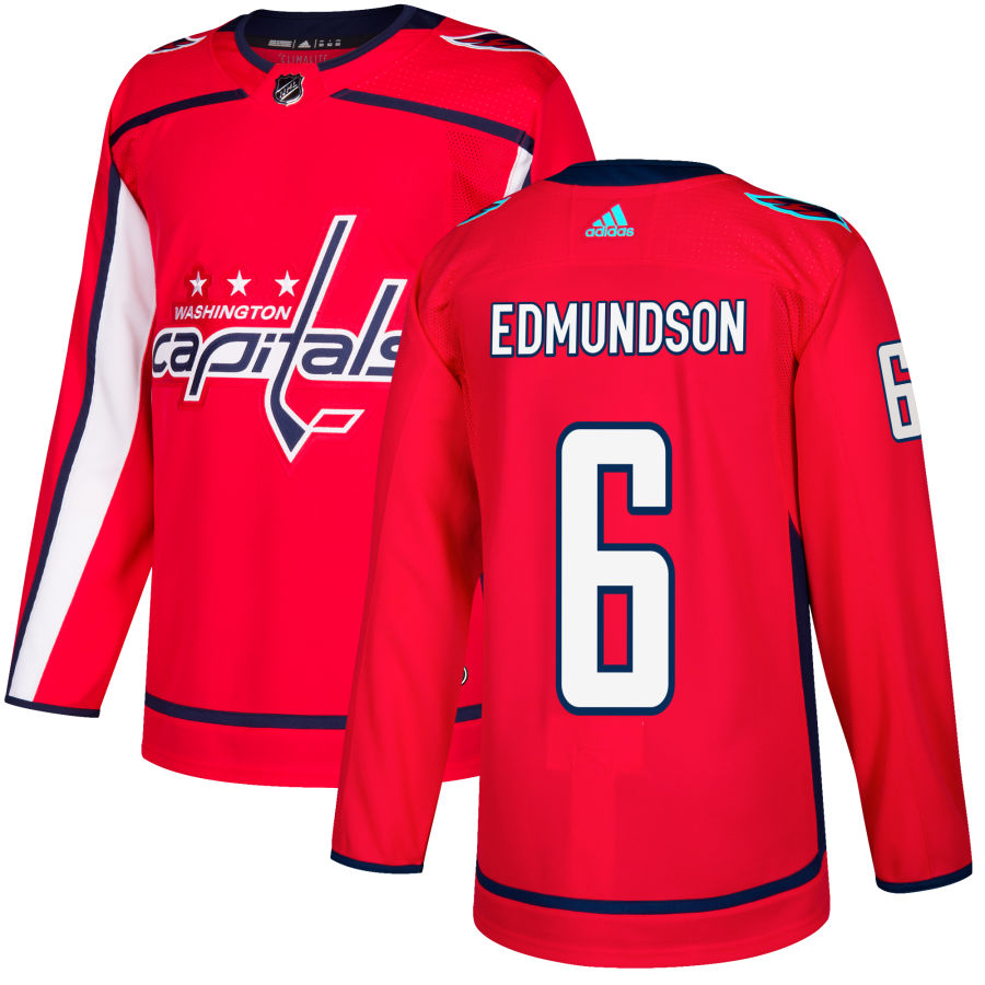 Joel Edmundson Washington Capitals Authentic Jersey - Red