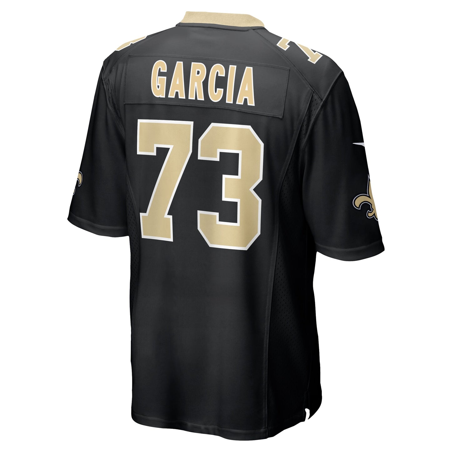 Max Garcia New Orleans Saints Team Game Jersey - ?Black