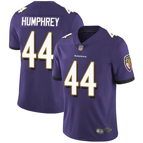 Men's Marlon Humphrey Baltimore Ravens Game Vapor Jersey Purple
