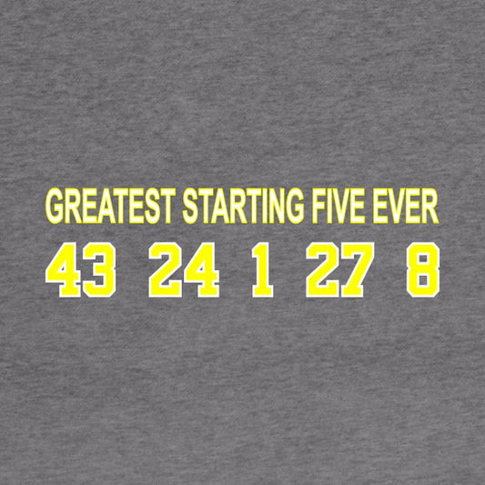 1979 Seattle Sonics Greatest Starting Five Hoodie