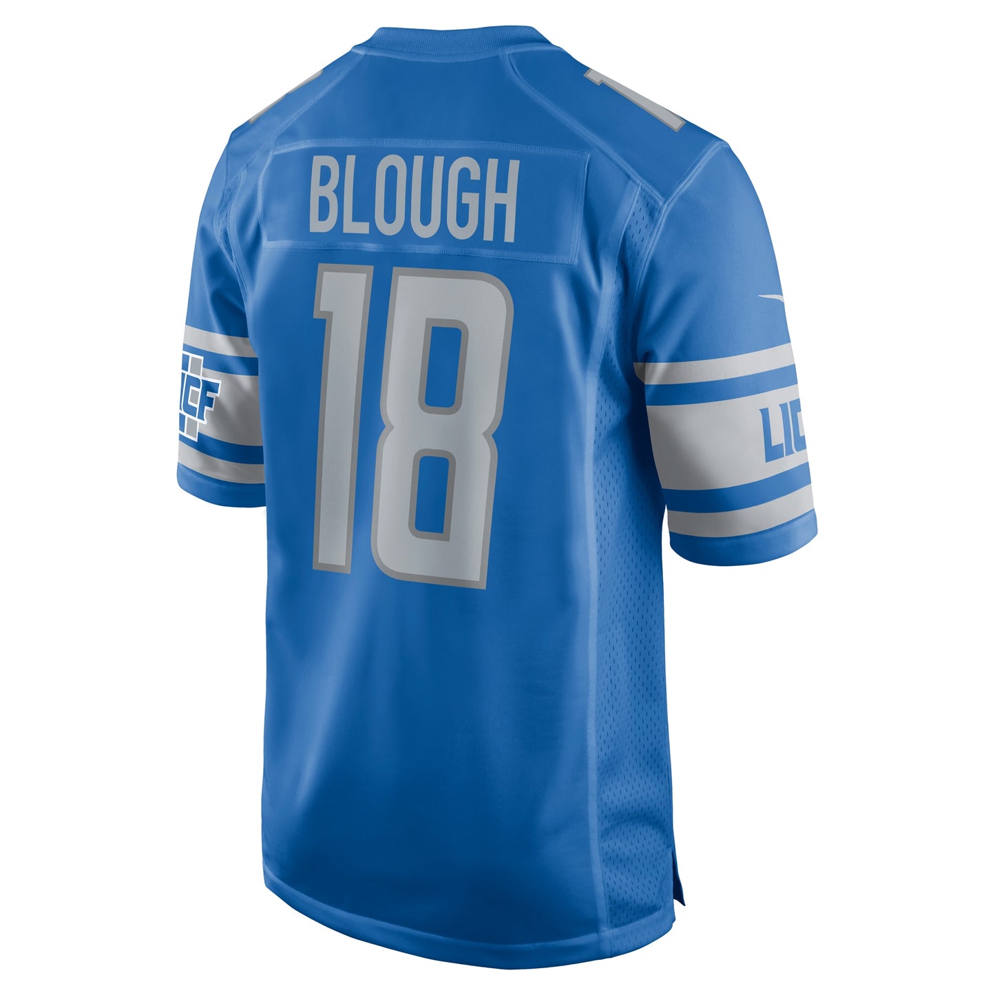 David Blough Detroit Lions Team Game Jersey - ?Blue