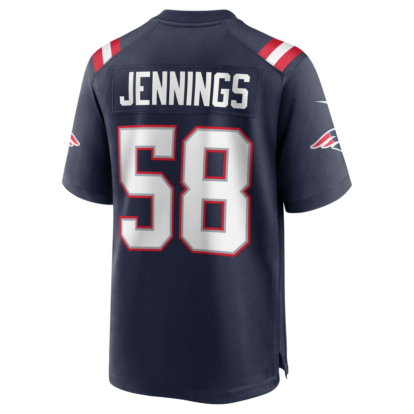 Anfernee Jennings New England Patriots Team Game Jersey - Navy