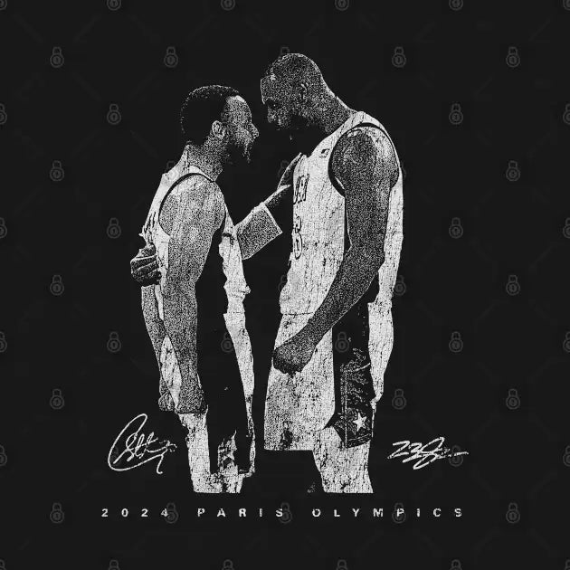 Lebron James X Steph Curry Vintage Hoodie