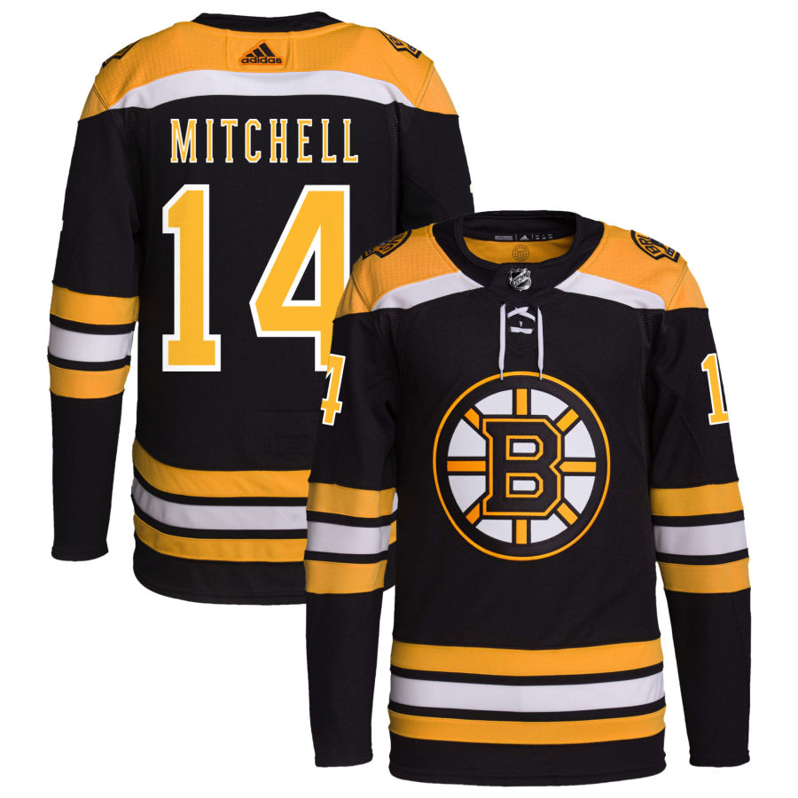 Ian Mitchell Boston Bruins Home Primegreen Authentic Pro Jersey - Black