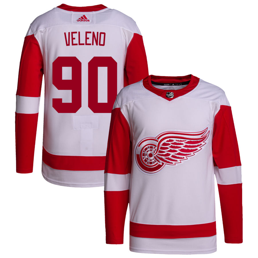 Joe Veleno Detroit Red Wings Away Primegreen Authentic Pro Jersey - White