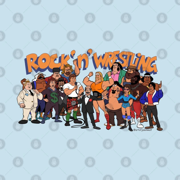 Rock N Wrestling T-Shirt