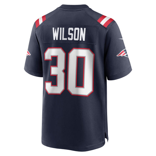 Mack Wilson New England Patriots Game Jersey - Navy