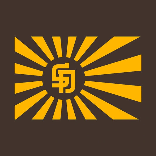 Padres Japanese War Flag T-Shirt