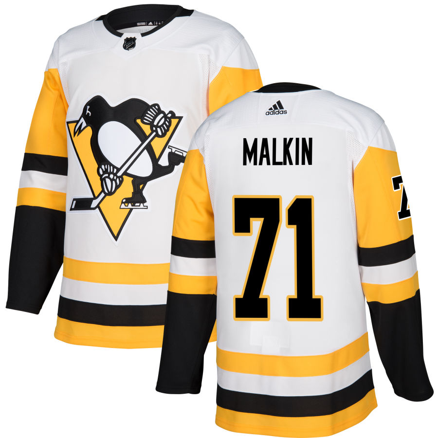Evgeni Malkin Pittsburgh Penguins Authentic Jersey - White