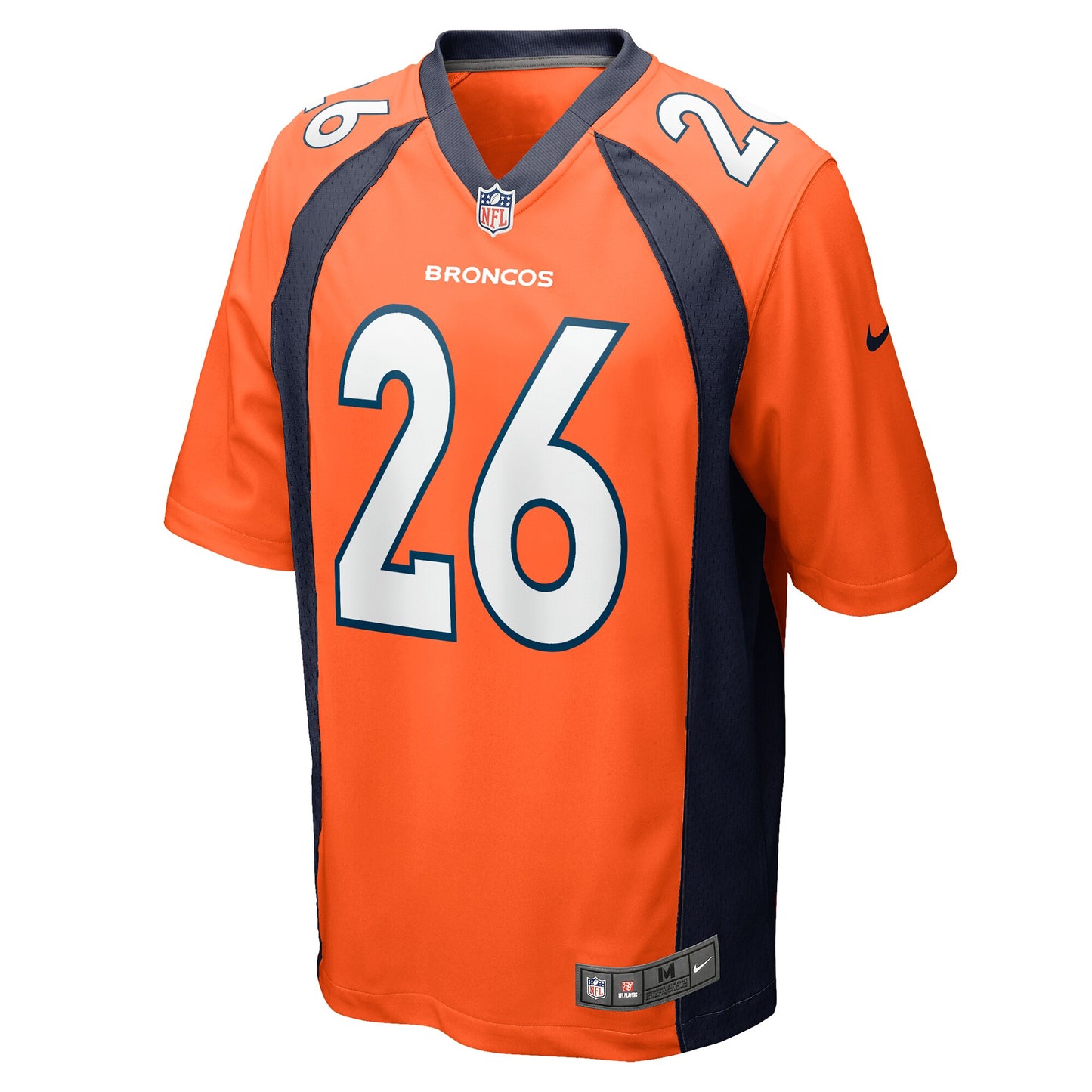 Devon Key Denver Broncos Team Game Jersey - ?Orange