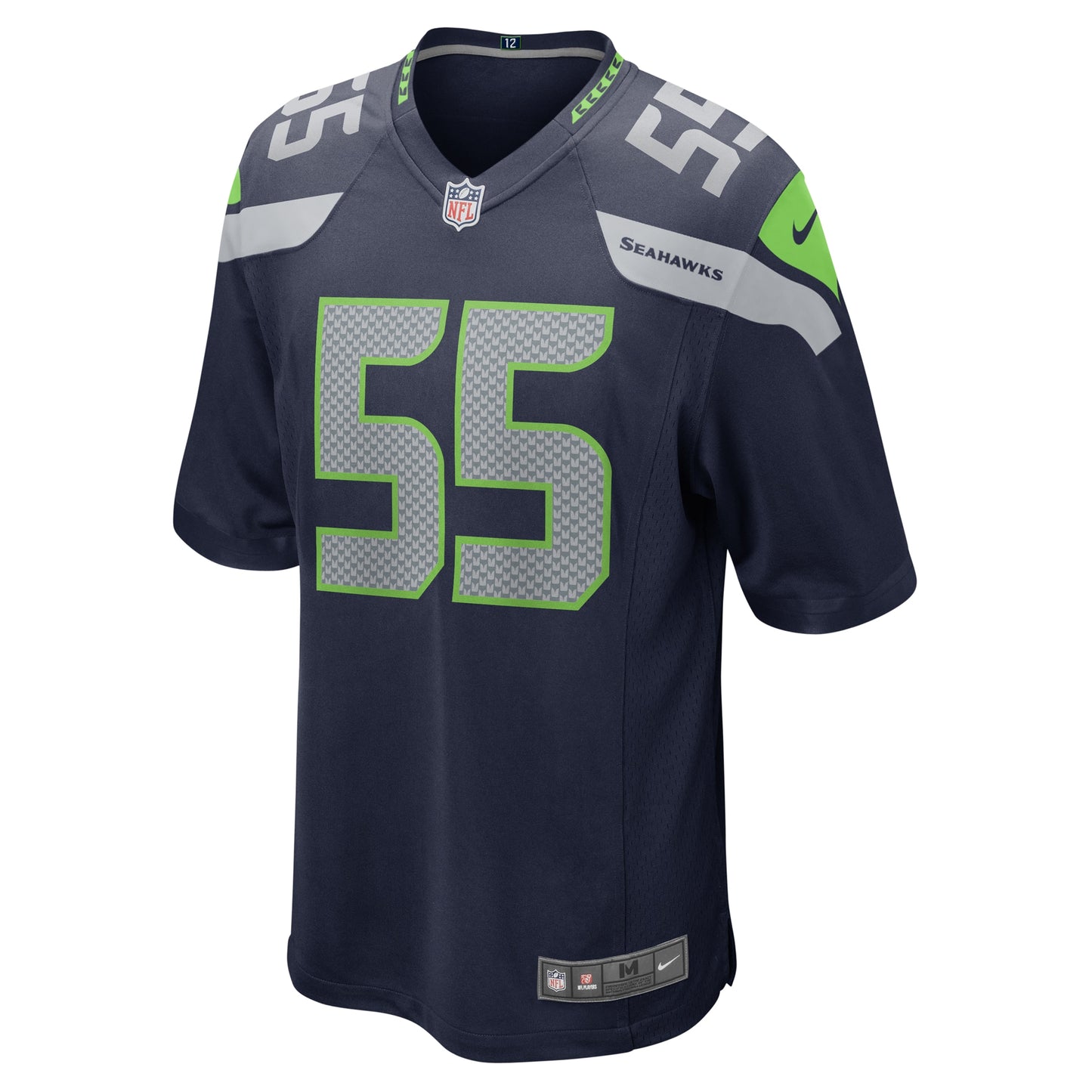 Ben Burr-Kirven Seattle Seahawks Game Jersey - College Navy