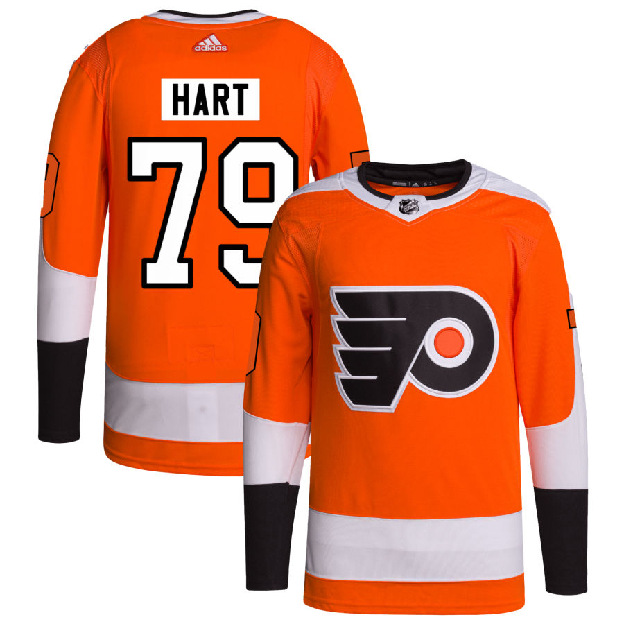 Carter Hart Philadelphia Flyers Home Primegreen Authentic Pro Jersey - Orange
