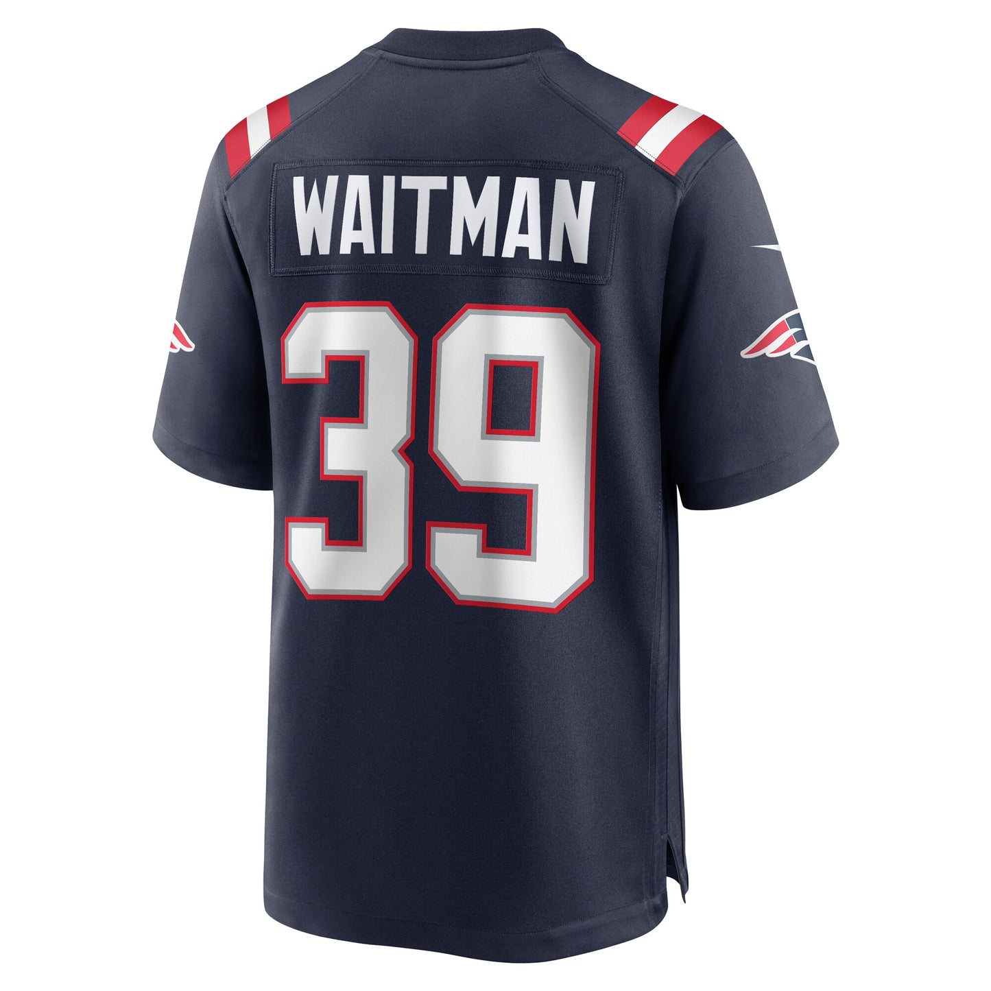 Corliss Waitman New England Patriots Team Game Jersey - ?Navy