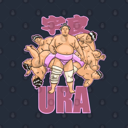 Japanese Sumo Wrestler Ura Hoodie