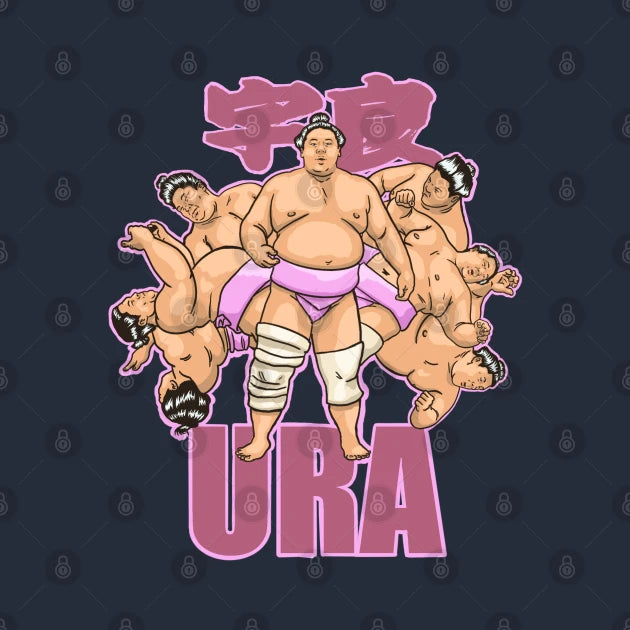 Japanese Sumo Wrestler Ura Hoodie