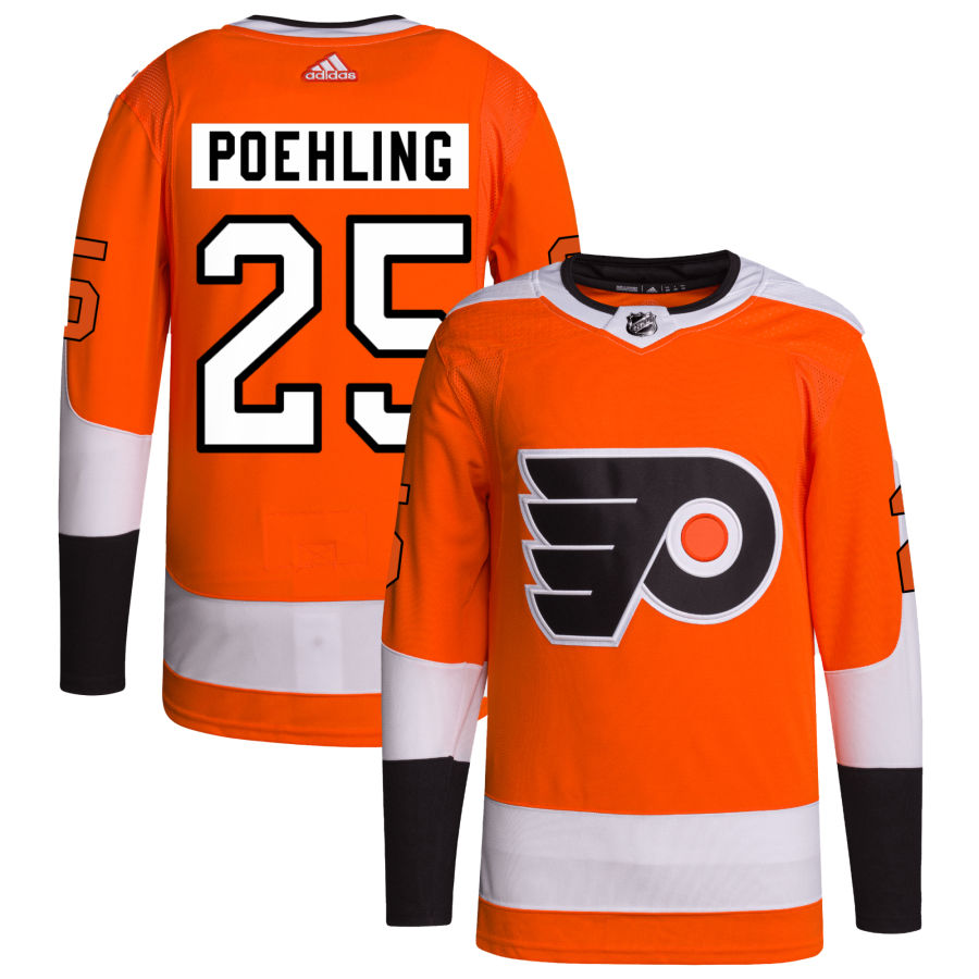 Ryan Poehling Philadelphia Flyers Home Primegreen Authentic Pro Jersey - Orange