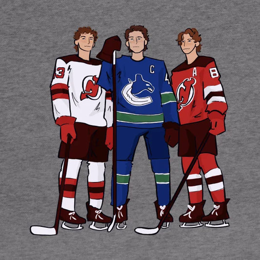 Hughes Brothers Jersey Illustration Hoodie