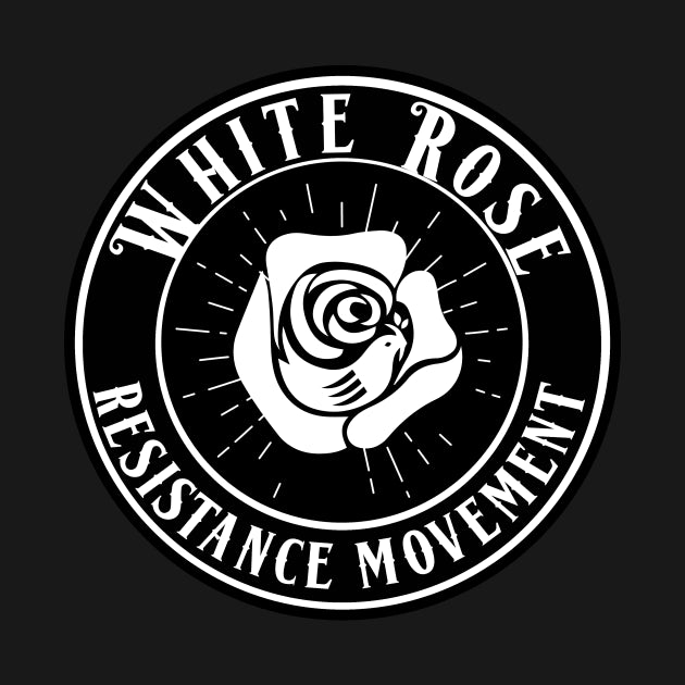 The White Rose (Ww2 Resistance Symbol) Hoodie