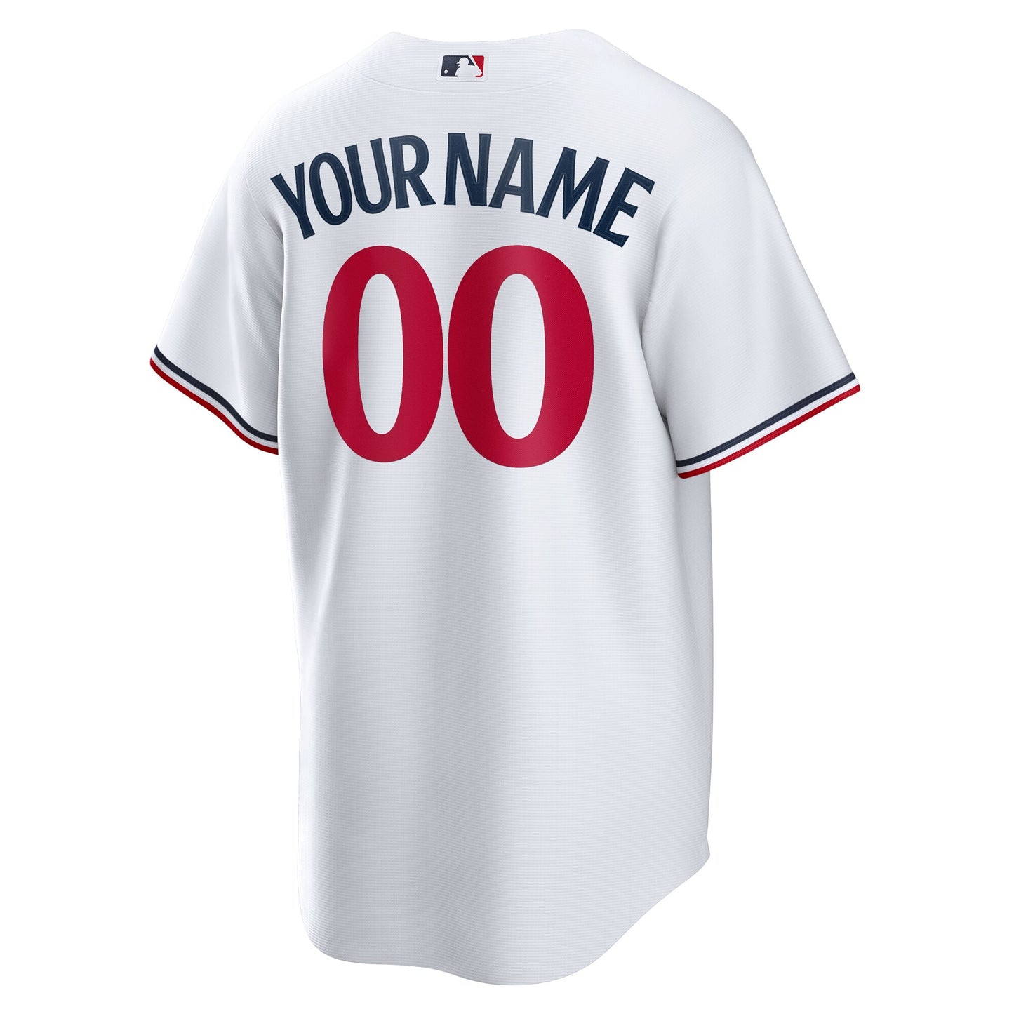 Minnesota Twins Home Replica Custom Jersey - White