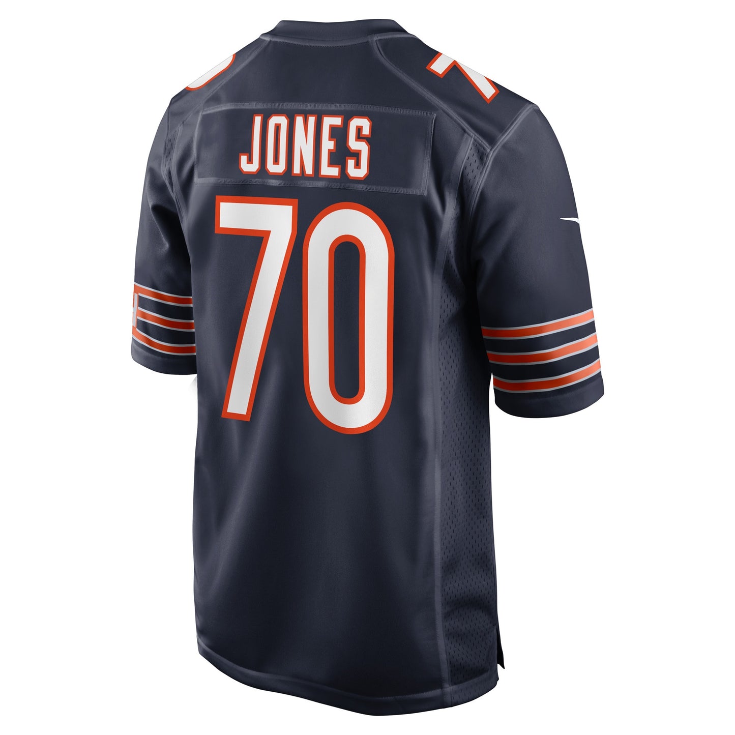 Braxton Jones Chicago Bears Game Player Jersey - Navy