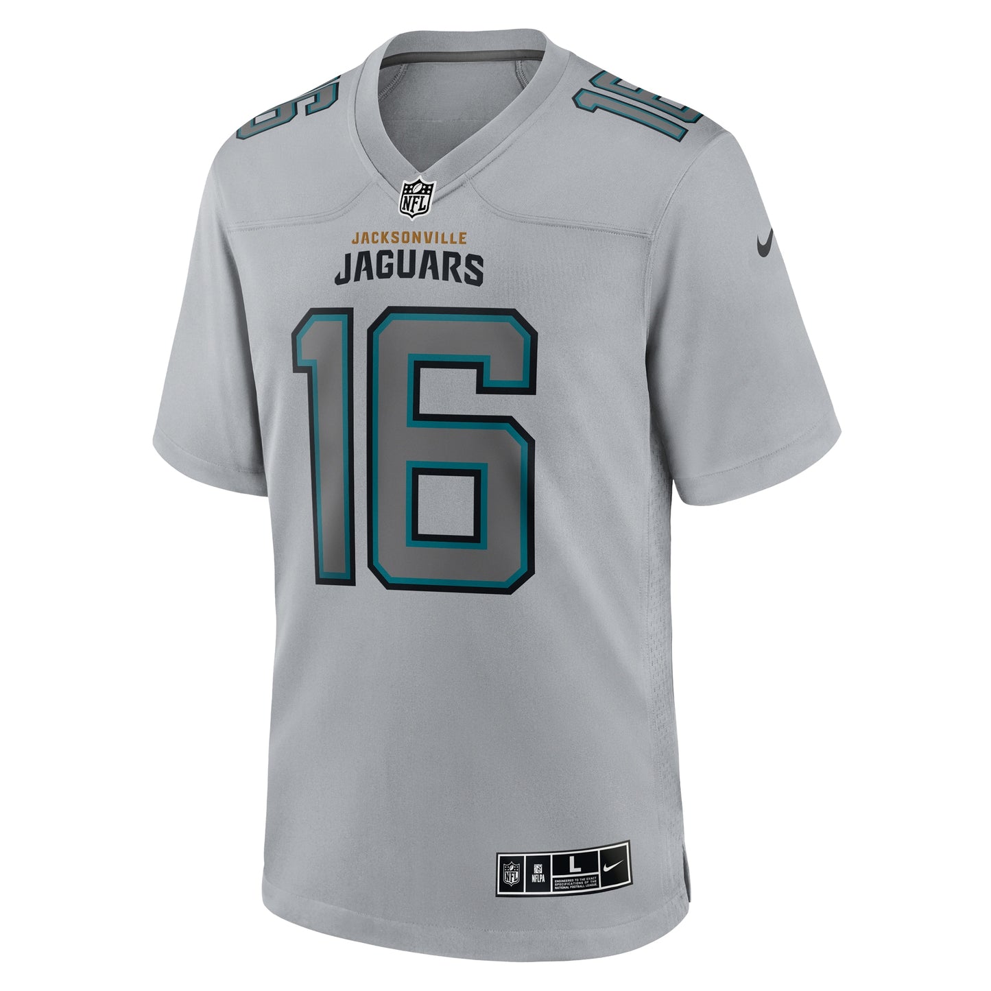 Trevor Lawrence Jacksonville Jaguars Atmosphere Fashion Game Jersey - Gray