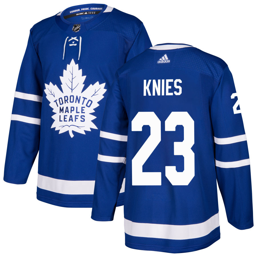 Matthew Knies Toronto Maple Leafs Authentic Jersey - Blue
