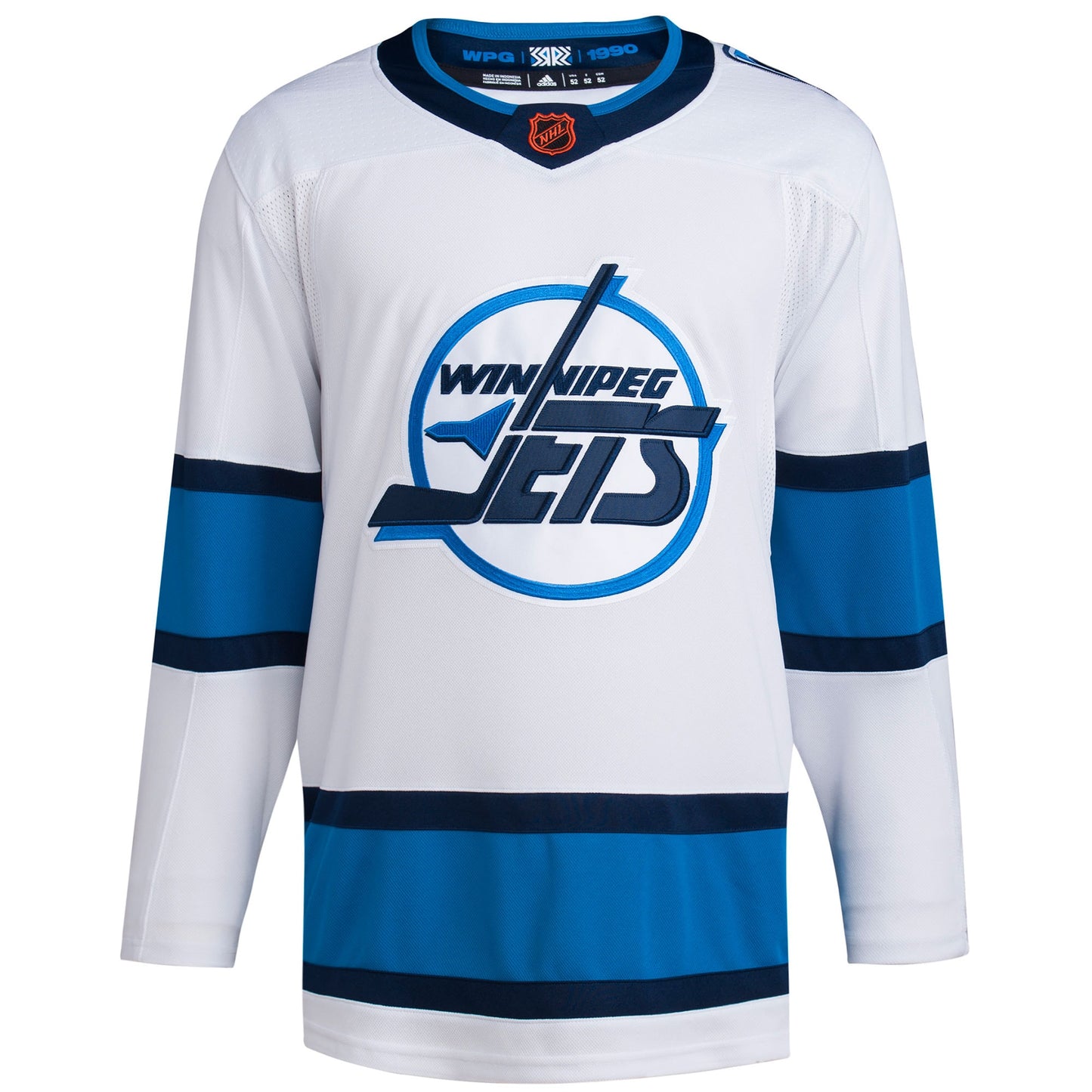 Winnipeg Jets Reverse Retro 2.0 Authentic Blank Jersey - White