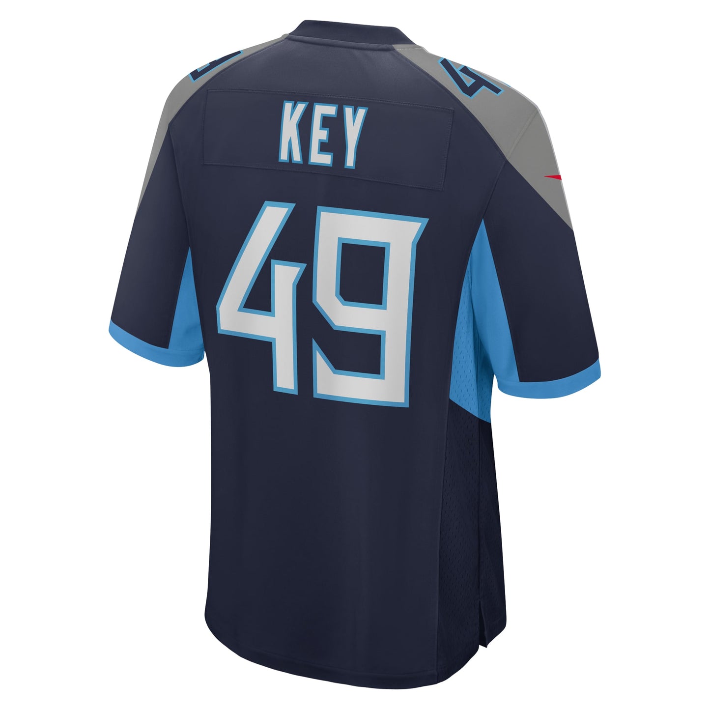 Arden Key Tennessee Titans Game Player Jersey - Navy