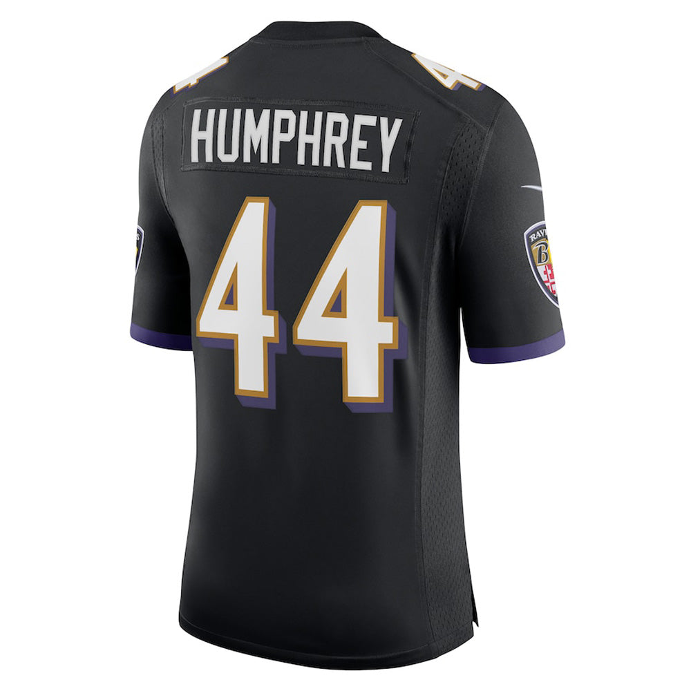 Men's Baltimore Ravens Marlon Humphrey Game Jersey - Black