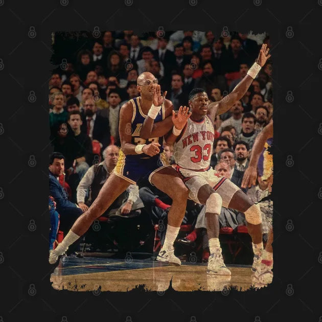Kareem Abdul Jabbar Vs Patrick Ewing Hoodie
